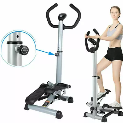 Exercise Stair Stepper Machine LCD Monitor Workout Stair Climber For Home Gym US • $73.49