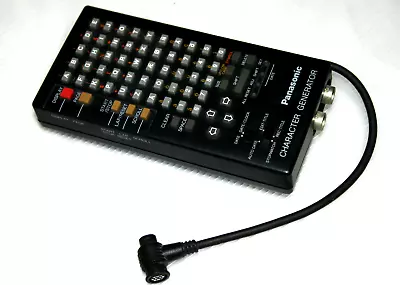 Panasonic VW-CG1E Character Generator For Camcorders / Video Equipment • $9.93