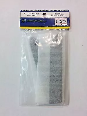 MICROHELI Carbon Fiber Main Blades BLADE MCPX  MH-MCPX003 • $22.99