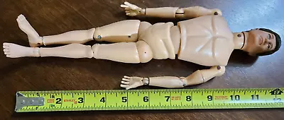 Vintage 1964-1966 Face Scar GI Joe 12 Inch Action Figure No Clothes Brown Hair • $75