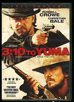 3:10 TO YUMA DVD Stars Russell Crowe Christian Bale • $4.98