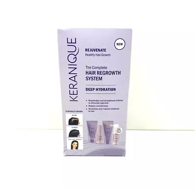 NEW Keranique Deep Hydration The Complete Hair Regrowth System Solution 11/2024 • $23.99