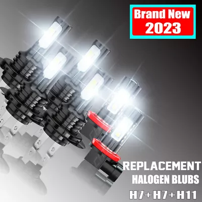 For Land Rover Discovery 2003-2004 Led Headlight High-Low Fog Light Bulbs 6000K • $25.99