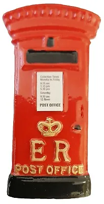 London Fridge Magnet Red Post Box Traditional English British Souvenir Gift Mail • £3.95