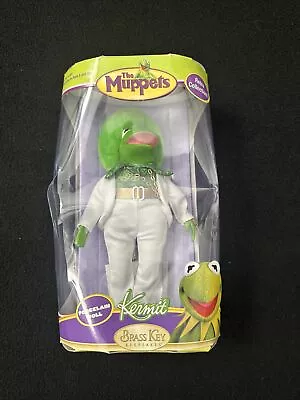 Muppets Retro Collection Afro Kermit Frog 7  Porcelain Doll Brass Key Keepsakes • $59.99