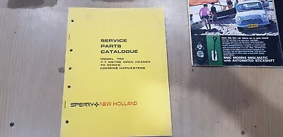 Sperry New Holland Model 705 Tr Series Combine Harvester Service Parts Catalogue • $25