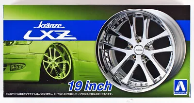 1/24 Kranze LXZ 19  Tire Wheel Set Aoshima Model Car Parts • $11.99