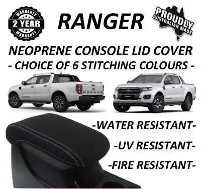 Fits Ford Ranger Px Neoprene Console Lid Cover (wetsuit) Suit Px 1- Px 2 - Px3 • $46.90