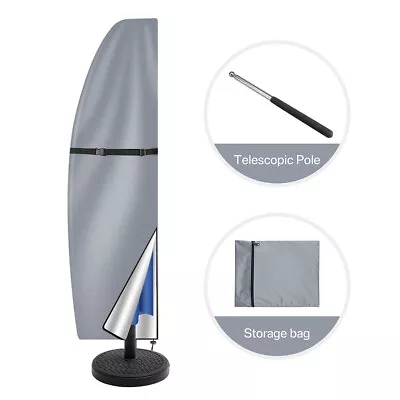 £5.99 • Buy Parasol Banana Umbrella Cover Waterproof Cantilever Outdoor Garden Patio Covers