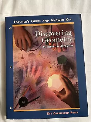 Discovering Geometry: An Inductive Approach Teacher's Guide -Very Good • $19.50