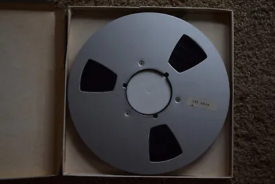 1/2  Magnetic Tape  Metal Take Up Reel 10.5  Vintage Audio Video QTY 1 • $29