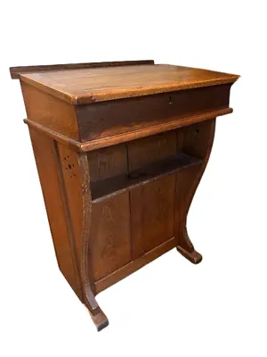 Antique Early American Writing Desk Teachers Lectern • $300