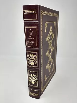 A Tale Of Two Cities By Charles Dickens Franklin Library Leatherette Gilted 1983 • £27.75