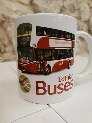 Lothian Scottish Bus Cup Mug Edinburgh Buses Driver Perfect Gift • £7.99