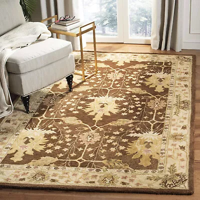 $199 • Buy Arts & Crafts William Morris Style Hand Tufted Wool Area Rug **FREE SHIPPING**