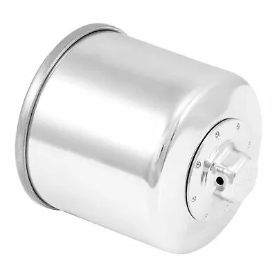 Chrome K&N Oil Filter For Kawasaki W650 1999-2005 • $35.95