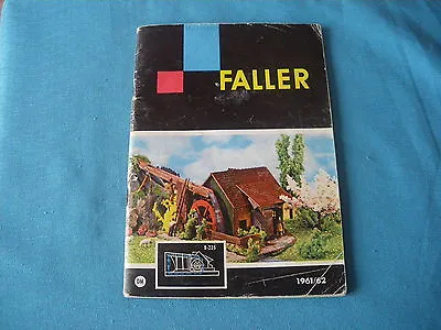 465 H Faller 1961/62 Catalogue 64 Pages Stamp Store Models Aircraft • £17.99