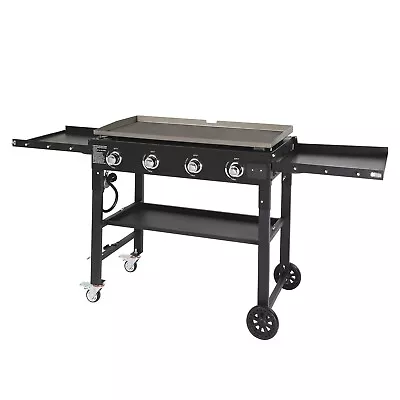 Foldable 4-Burner Flat Top Gas Griddle Cooking Station • $289.99