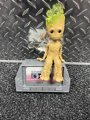 Disney Marvel Guardians Of The Galaxy Vol 2 Dancing Groot Speaker Boombox • $27.99