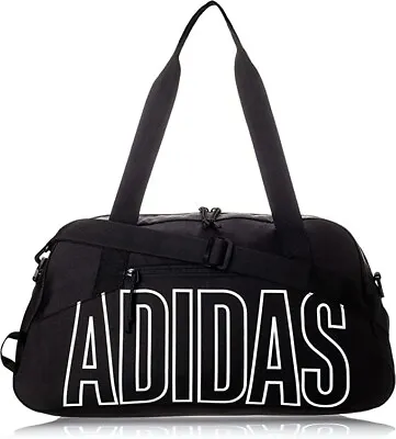 Adidas Graphic Unisex Duffel Bag Gym Dual Carry Bag BLACK-BRAND NEW!! • $34