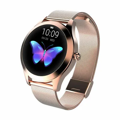 $58.99 • Buy KW10 Fashion Women Smart Watch Heart Rate Waterproof Fitness Smartwatch Bracelet