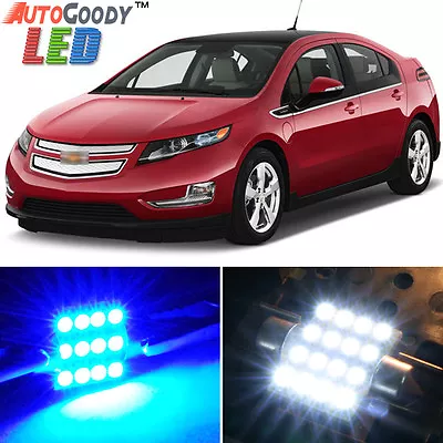 9 X Premium Blue LED Lights Interior Package For Chevy Volt 2011-2015 + Tool • $15.88