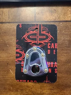 Carl Brouhard Designs Ignition Switch Covers Chrome Bomber Series #IC-BS01-C • $59.99