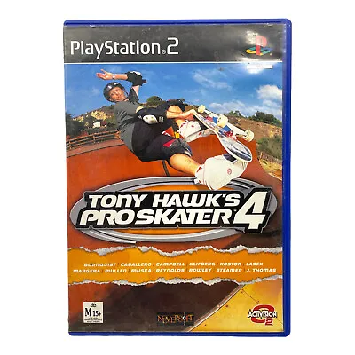 $23 • Buy Tony Hawk's Pro Skater 4 *No Manual* Sony PS2 PAL