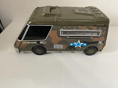 Galoob 1991 - Micro Machines Super City Army Camo Van Military Fold Out Play-set • $30