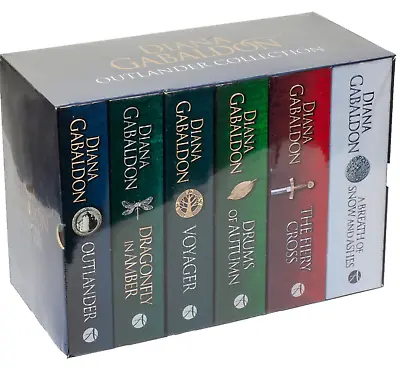 $82.89 • Buy Outlander 6 Books Collection Library By Diana Gabaldon Bestselling Slipcase Set