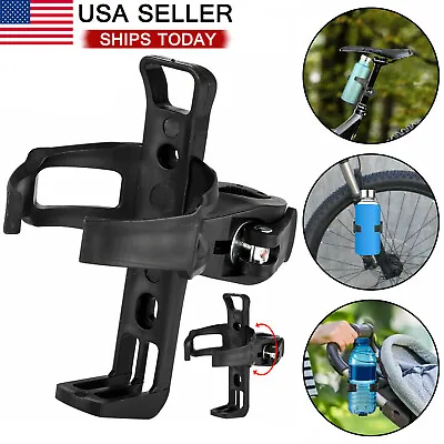 Bike Cup Holder Cycling Beverage Water Bottle Cage Mount Drink Bicycle Handlebar • $5.99