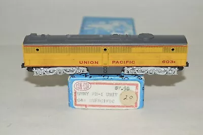 N Scale Con-Cor Japan Union Pacific RR Alco PB DUMMY Locomotive Train • $3