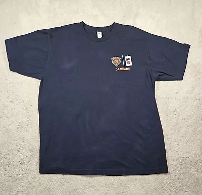 Chicago Bears Mens Size XL Tshirt Blue Miller Lite Da Bears • $7.99