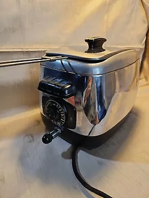 Vintage Rival Fry-O-Mat Fryer W3000 Tested • $37.97