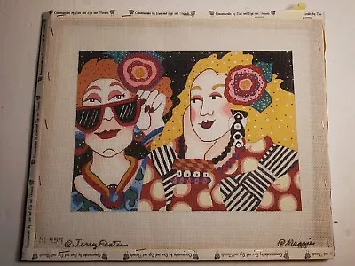 Maggie & Co Needlepoint Jerry Fenter Hand-Painted Frame M459 - Signed - Maggie • $149.99