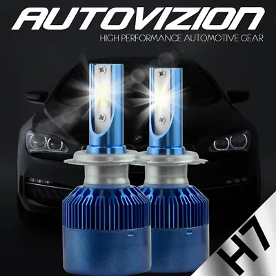 H7 388W 38800LM PHILIP LED Car Headlight Kit Bulbs Conversion 6000K White Lamps • $19.39