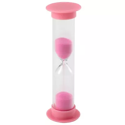 TRIXES 60 Seconds Pink Sand Timer NEW 60 Second / 1 Minute Sand Timers For Kids • £2.99