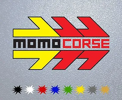 STICKER PEGATINA DECAL VINYL AUTOCOLLANT Momo Corse • $8.99