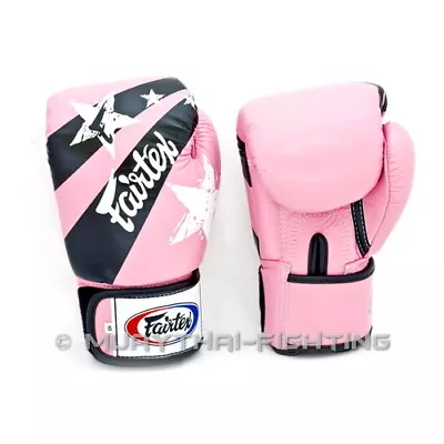 Fairtex Gloves Muay Thai Kick Boxing MMA K1 BGV1 BGV5 BGV6 Black Blue Red White • $116.95