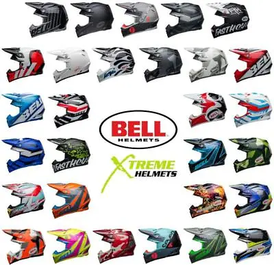 Bell Moto-9s Flex Helmet MX Dirt Bike Motocross Lightweight DOT ECE SNELL XS-2XL • $619.95