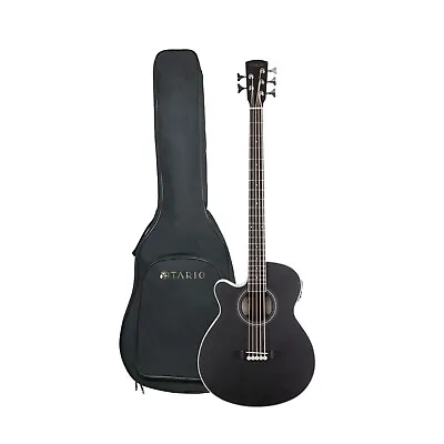 Left-handed 5 String Electric Acoustic Bass Spruce Top Mahogany Back & Sides • $199.99