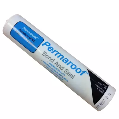 £5.99 • Buy UPVC Bond & Sealant - Use With Trim DIY EPDM Membrane Rubber Roofing Black