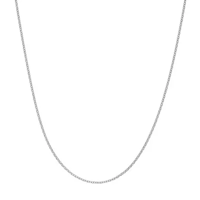 .70mm Cable Chain Necklace Real Solid 14K All White Gold • $94.59