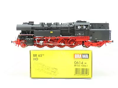 HO Scale BRAWA 0614 DR German 2-8-4T BR 65 Steam Tank #1086-1 - DCC Ready • $229.95