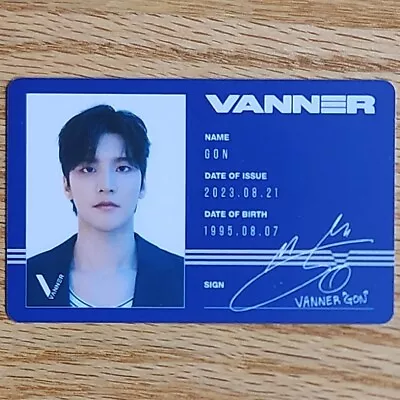 Gon Official ID Card Vanner 1st Mini Album Veni Vidi Vici Genuine Kpop • $6.99