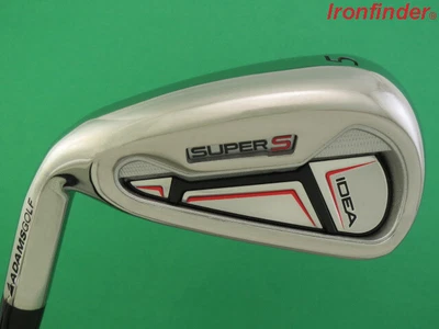 $91.40 • Buy Adams Idea SUPER S Single 5 Iron Graphite Shaft Regular Flex Mens LEFT HANDED