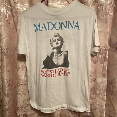 Vintage Madonna T Shirt Tour Concert • $25