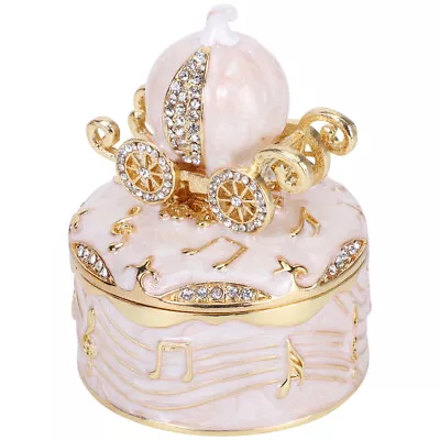  Corpse Bride Merchandise Gift Pumpkin Cart Jewelry Box Boxes Storage • $22.99