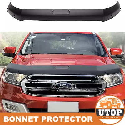 To Suit Ford Ranger PX2 PX3 2015-2022 Bonnet Protector Hood Guard Matte Black • $109.99