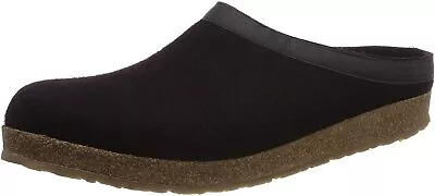 Haflinger Unisex GZL Leather Trim Grizzly Clog • £89.51